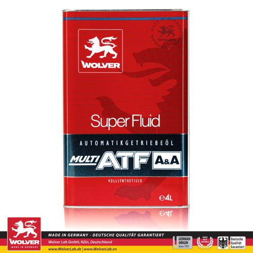 Nhớt hộp số Wolver Mutil ATF A&A 4L